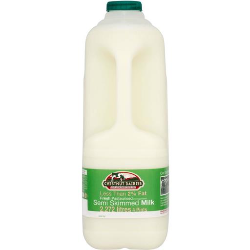 Milk Semi Skimmed 2ltr (Green Top)
