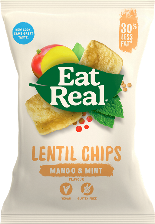 Eat Real Mango & Mint Lentil Chips