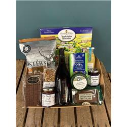 The Taste Of Yorkshire With Red Wine Hamper