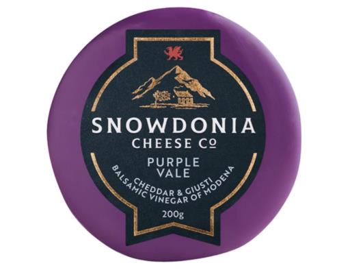 Cheese Snowdonia Purple Vale