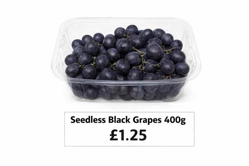 Grapes Seedless Black Pack - Special Offer