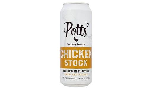 Potts Chicken Stock Can
