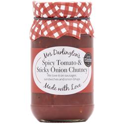 Mrs Darlington's Spicy Tomato & Sticky Onion Chutney