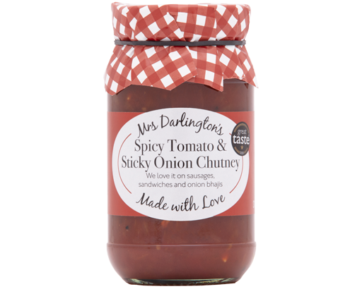 Mrs Darlington's Spicy Tomato & Sticky Onion Chutney