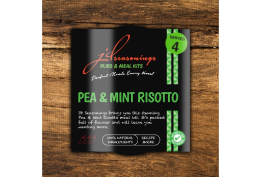 JD Seasonings Pea & Mint Risotto