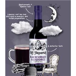 Mr Fitzpatrick Cordial Blackcurrant & Liquorice