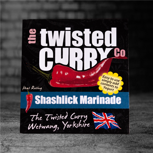 The Twisted Curry- Sashlick Marinade