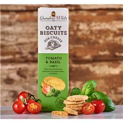 Grandma Wilds Tomato & Basil Oaty Biscuits
