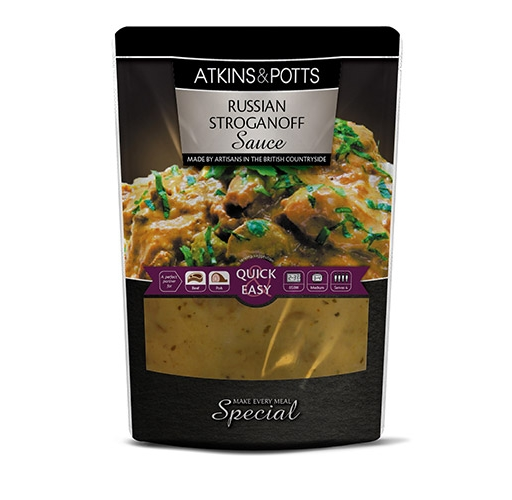 Atkins & Potts Russian Stroganoff Sauce