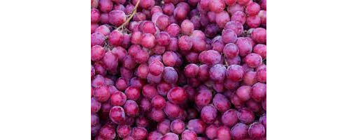 Organic Seedless Flame Grapes