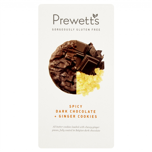 Prewetts Gluten Free - Spicy Dark Chocolate & Ginger cookies