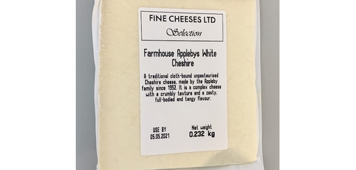 Cheese Farmhouse Applebys White Cheshire