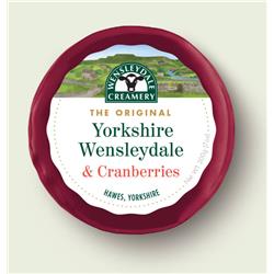 Cheese Wax Wensleydale & Cranberries