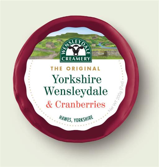 Cheese Wax Wensleydale & Cranberries