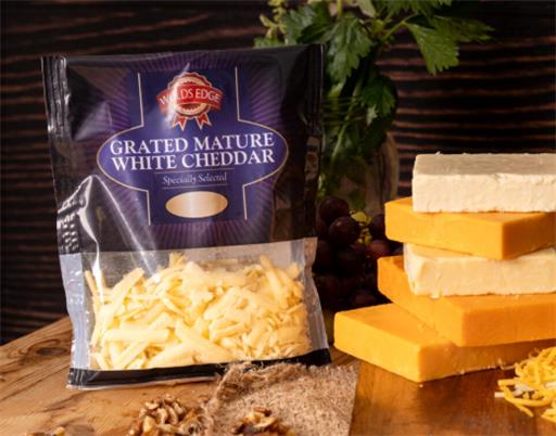 Cheese White Mature Grated (Wolds Edge)