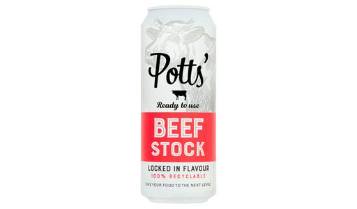 Potts Beef Stock Can