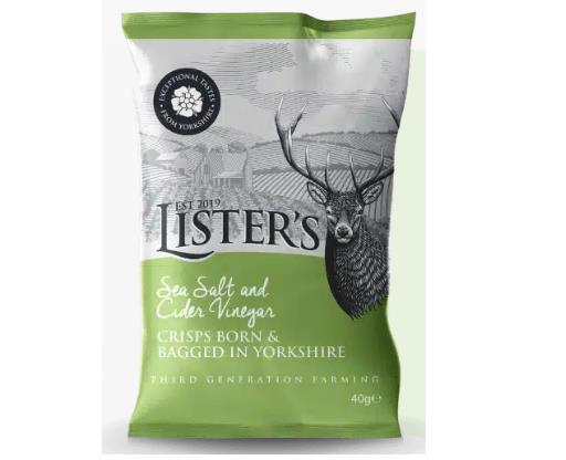 Lister's Sea Salt & Cider Vinegar