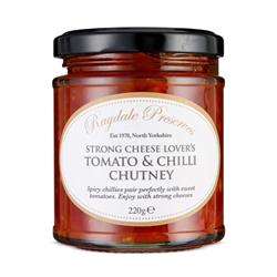 Raydale Strong Cheese Lovers Tomato & Chilli Chutney