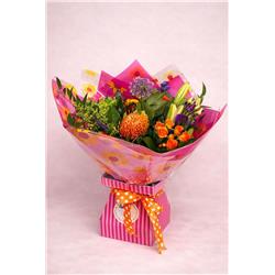 Flowers - Sunset Spark Handtied