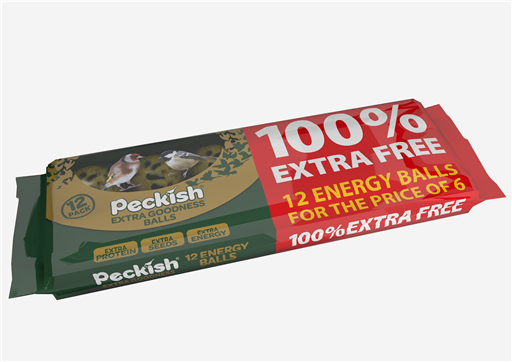 Peckish Extra Goodness Balls *100% Extra Free*