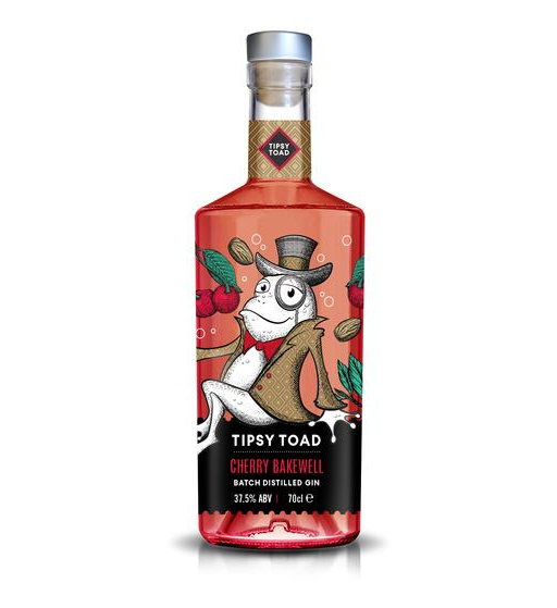 Tipsy Toad Cherry Bakewell Gin