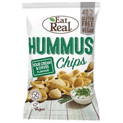 Eat Real Hummus Chips Sour Cream & Chives