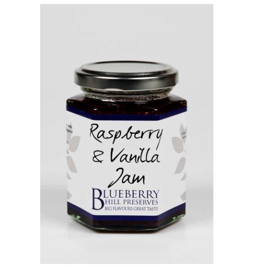Blueberry Hill Raspberry & Vanilla Jam