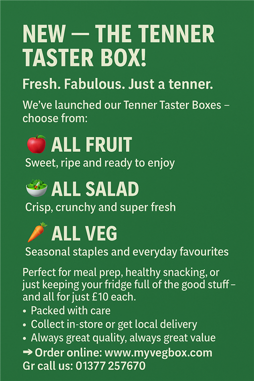 Tenner Taster Box