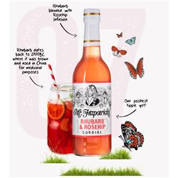 Mr Fitzpatrick Cordial Rhubarb And Rose