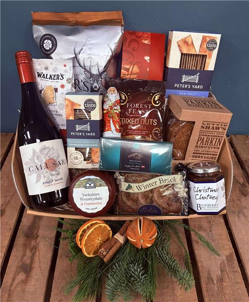 The Winter Celebration With Red Wine