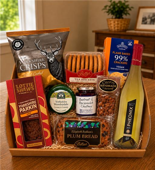 The Yorkshire Gentleman Hamper - With White Wine