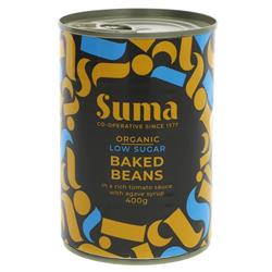 Suma Low Sugar Organic Baked Beans