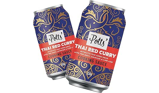 Potts Thai Red Curry Sauce