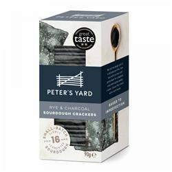 Peters Yard Rye & Charcoal Sourdough Crackers