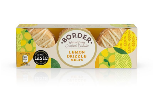 Border Lemon Drizzle Melt Biscuits