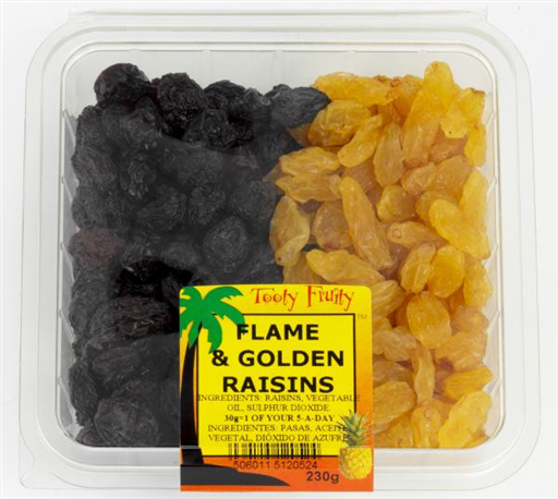 Flame & Golden Raisens