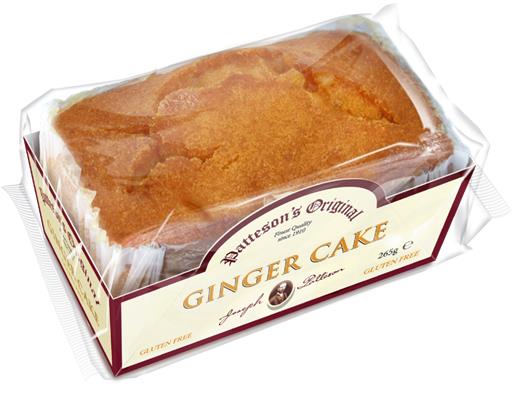 Patteson's Ginger Gluten Free Cake