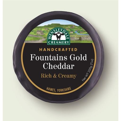 Cheese Wax Fountains Gold Cheddar