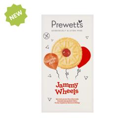 Prewett's Jammy Wheels Gluten Free Biscuits