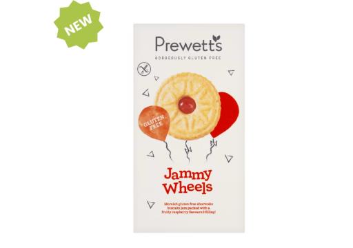Prewett's Jammy Wheels Gluten Free Biscuits