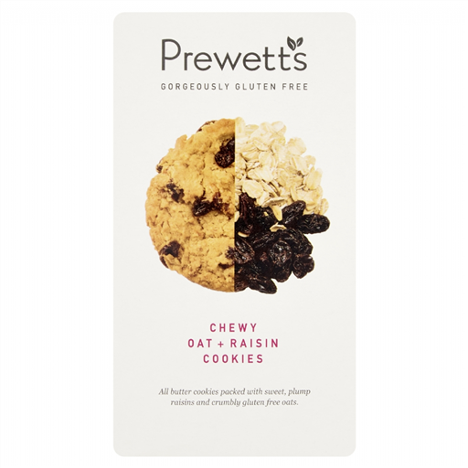 Prewetts Gluten Free - Chewy Oat & Raisin Cookies