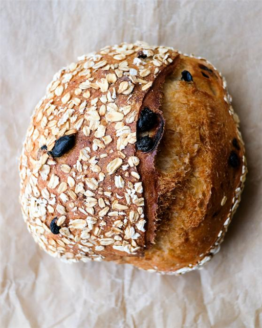 Honey, Oat & Raisin Sourdough