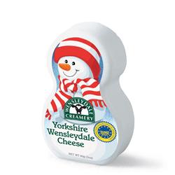 Cheese Wensleydale Snowman
