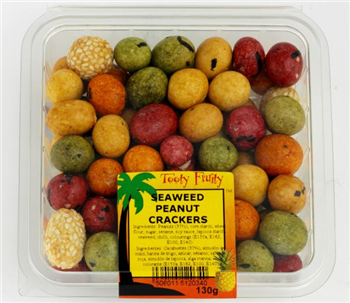 seaweed peanut crackers each