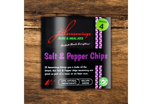 JD Seasonings Salt + Pepper Chips