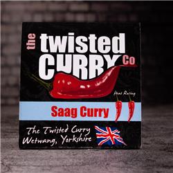 The Twisted Curry- Saag Curry