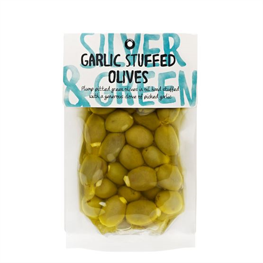 Olives Garlic Stuffed Pitted Green
