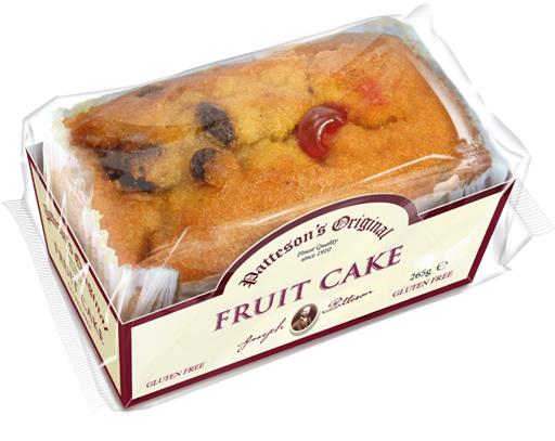 Patteson's Fruit Gluten free Cake