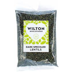 Dark Speckled Lentils