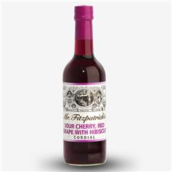 Mr Fitzpatrick Cordial Sour Cherry, Red Grape & Hibiscus